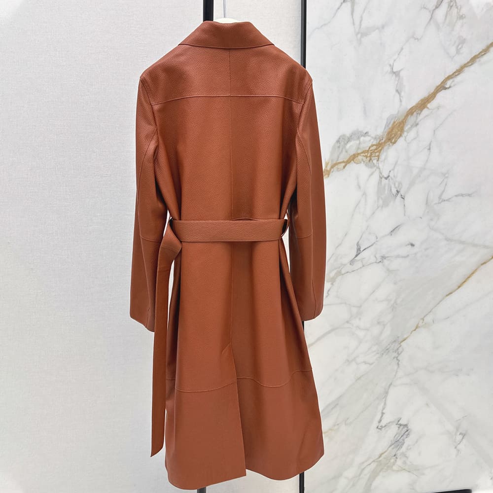 H**me5 WOMEN Genuine Leather COAT(size:S|M|L)