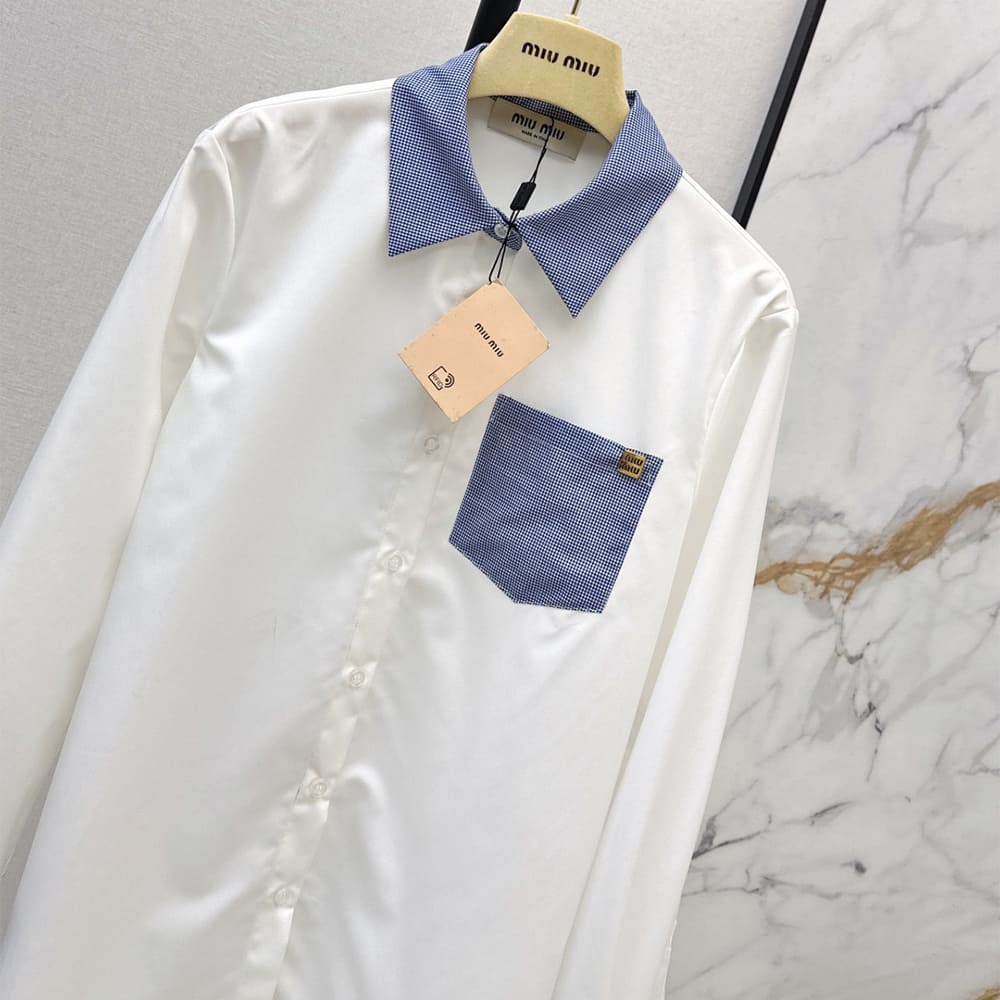 M1um1u WOMEN SHIRT(size:S|M|L)