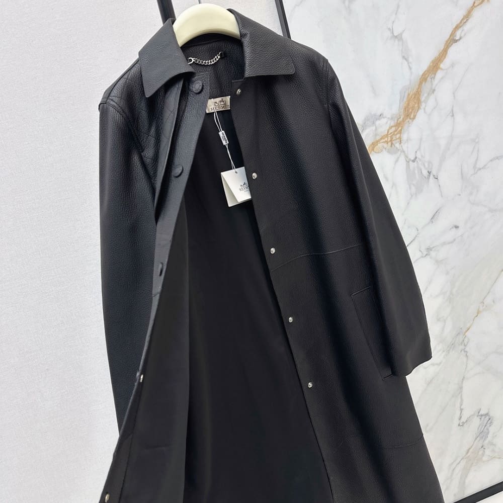 H**me5 WOMEN Genuine Leather COAT(size:S|M|L)