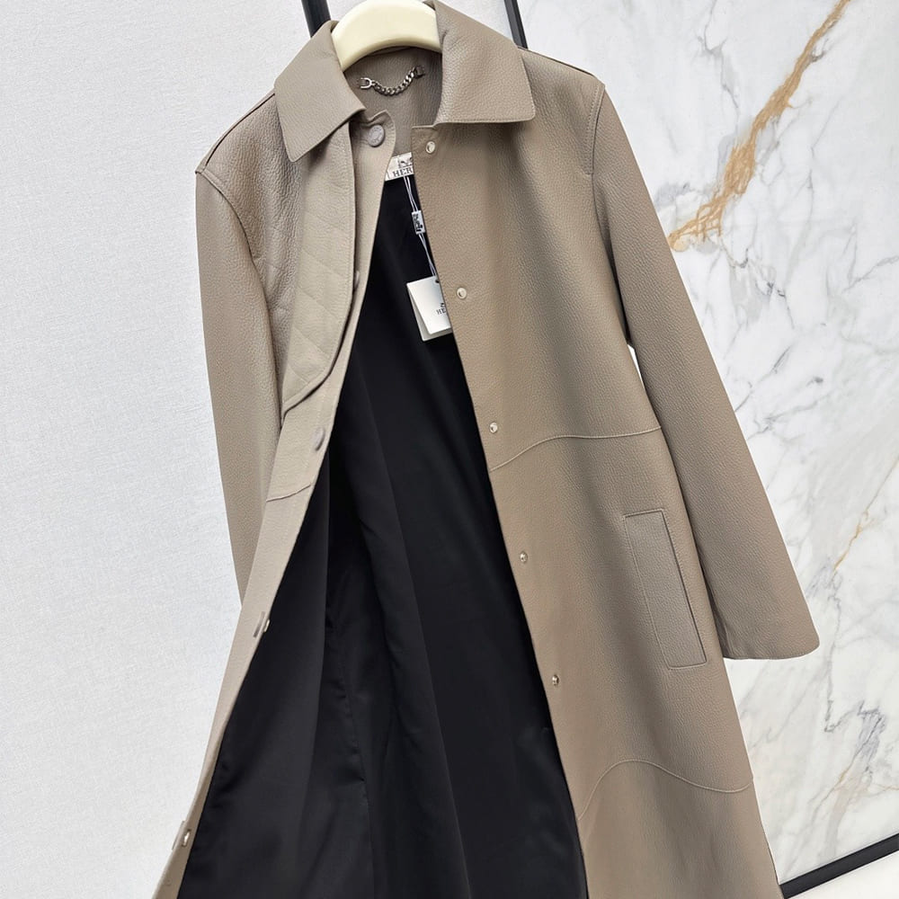 H**me5 WOMEN Genuine Leather COAT(size:S|M|L)