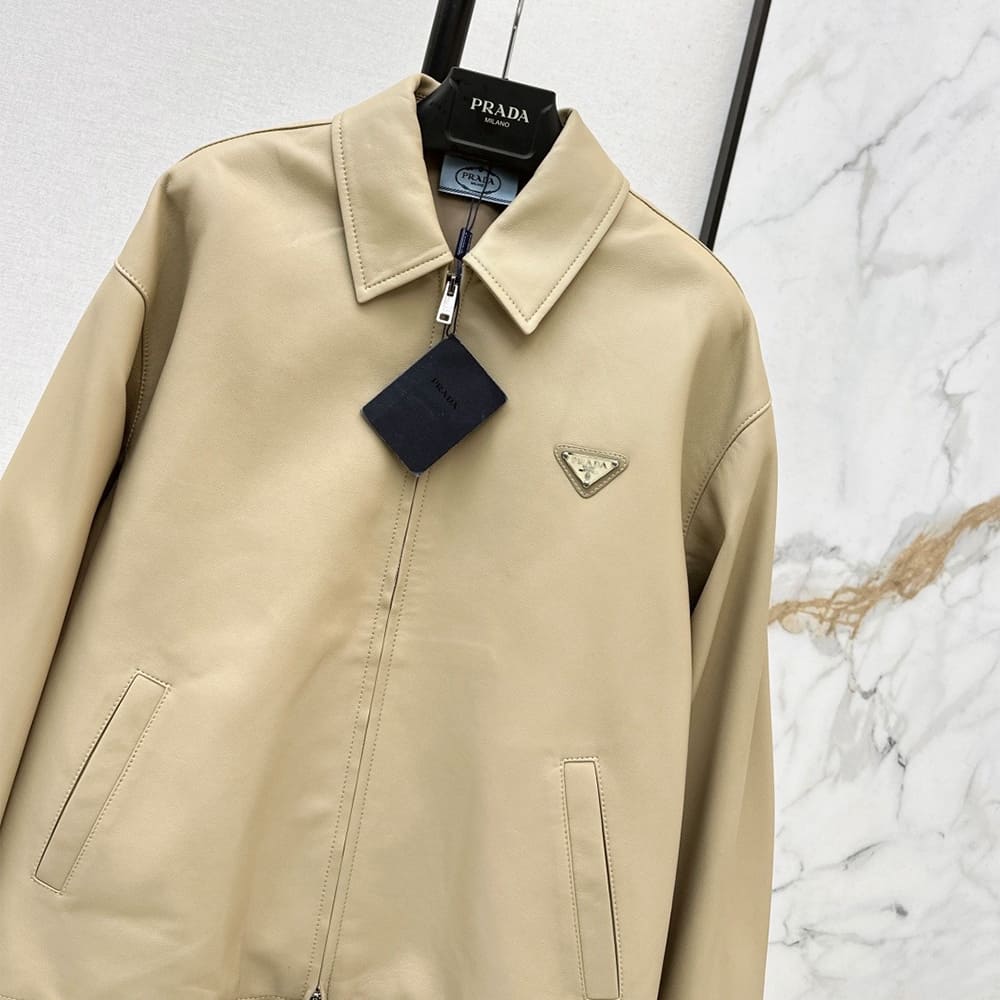 Pra*a WOMEN Genuine Leather COAT(size:S|M|L)