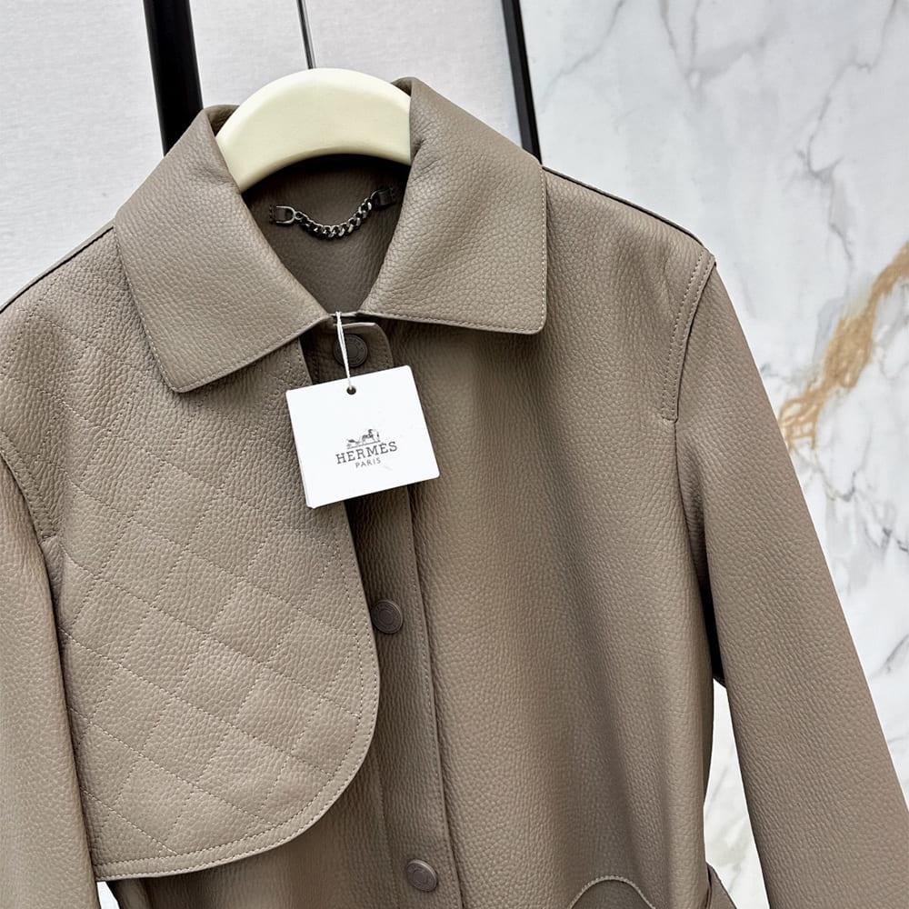 H**me5 WOMEN Genuine Leather COAT(size:S|M|L)