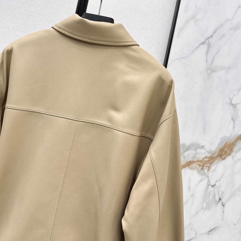 Pra*a WOMEN Genuine Leather COAT(size:S|M|L)