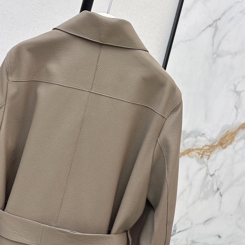 H**me5 WOMEN Genuine Leather COAT(size:S|M|L)