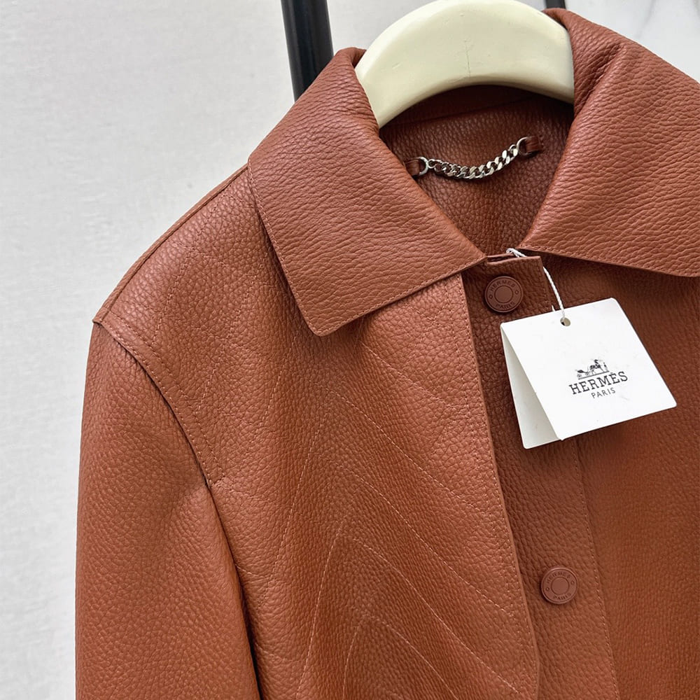 H**me5 WOMEN Genuine Leather COAT(size:S|M|L)