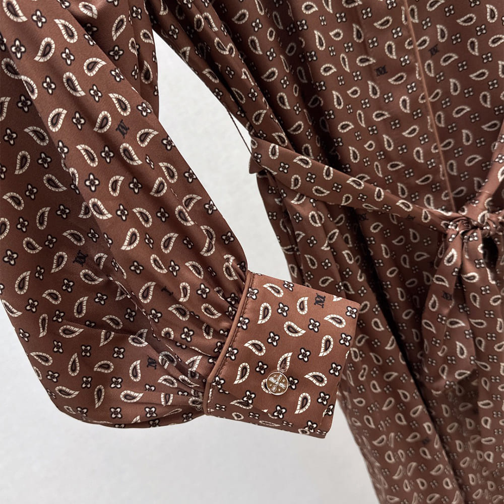 M*x M*ra women silk dress(size:s|m|l|xl)