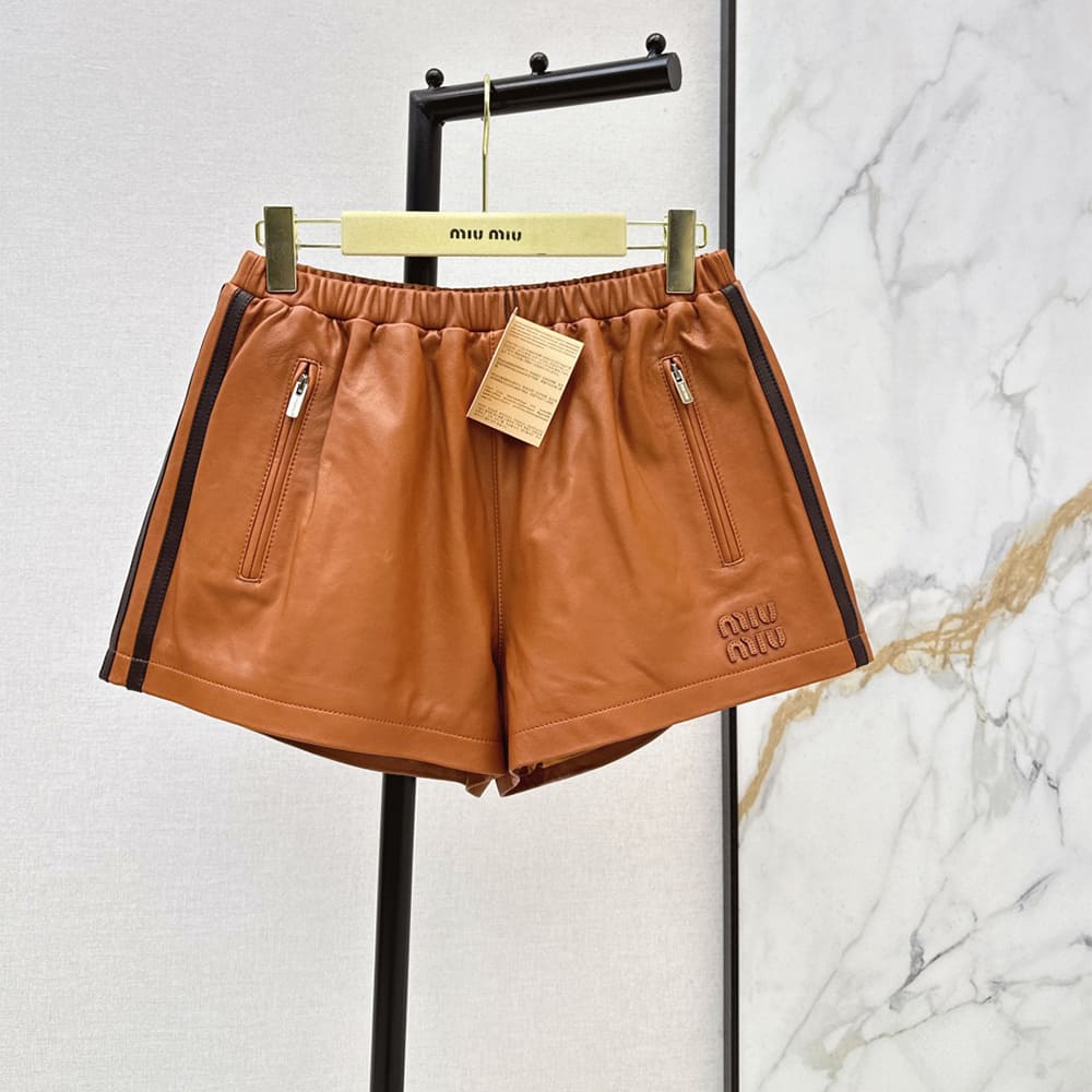 M1um1u WOMEN Genuine Leather SUIT(size:S|M|L)