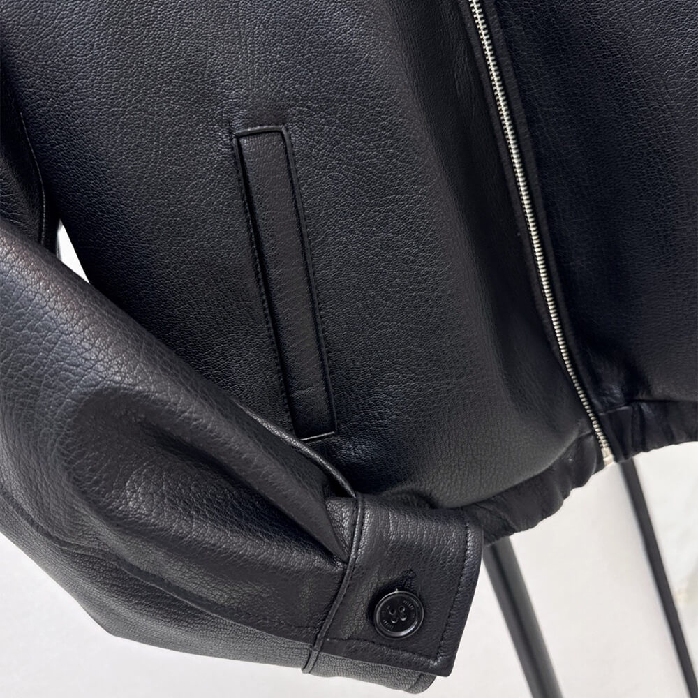 M1um1u WOMEN Genuine Leather COAT(size:S|M|L)