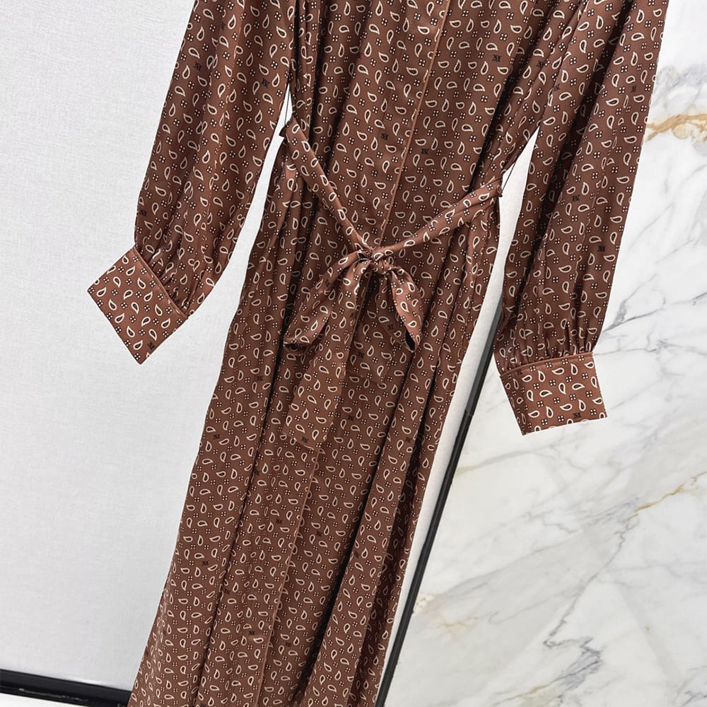 M*x M*ra women silk dress(size:s|m|l|xl)