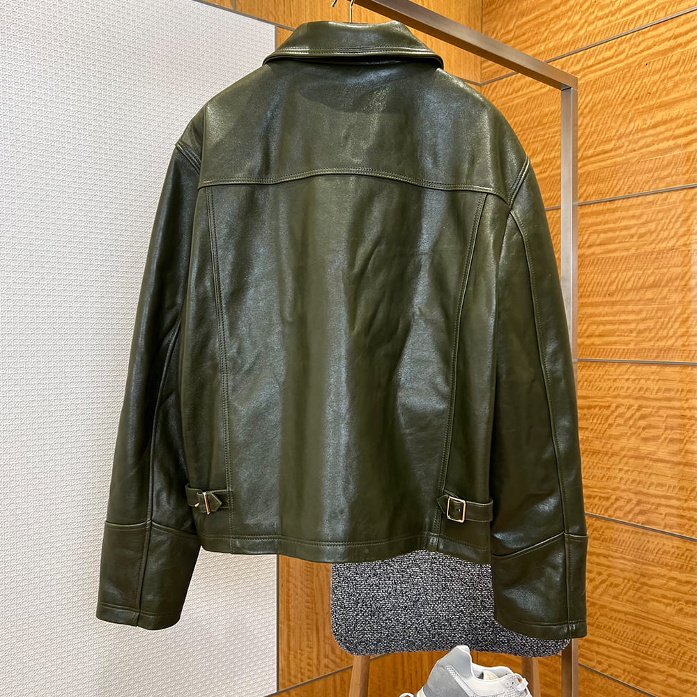 LV UNISEX Genuine Leather COAT(size:46|48|50|52|54)