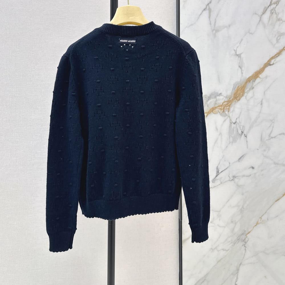 M1um1u WOMEN CARDIGAN(size:S|M|L)