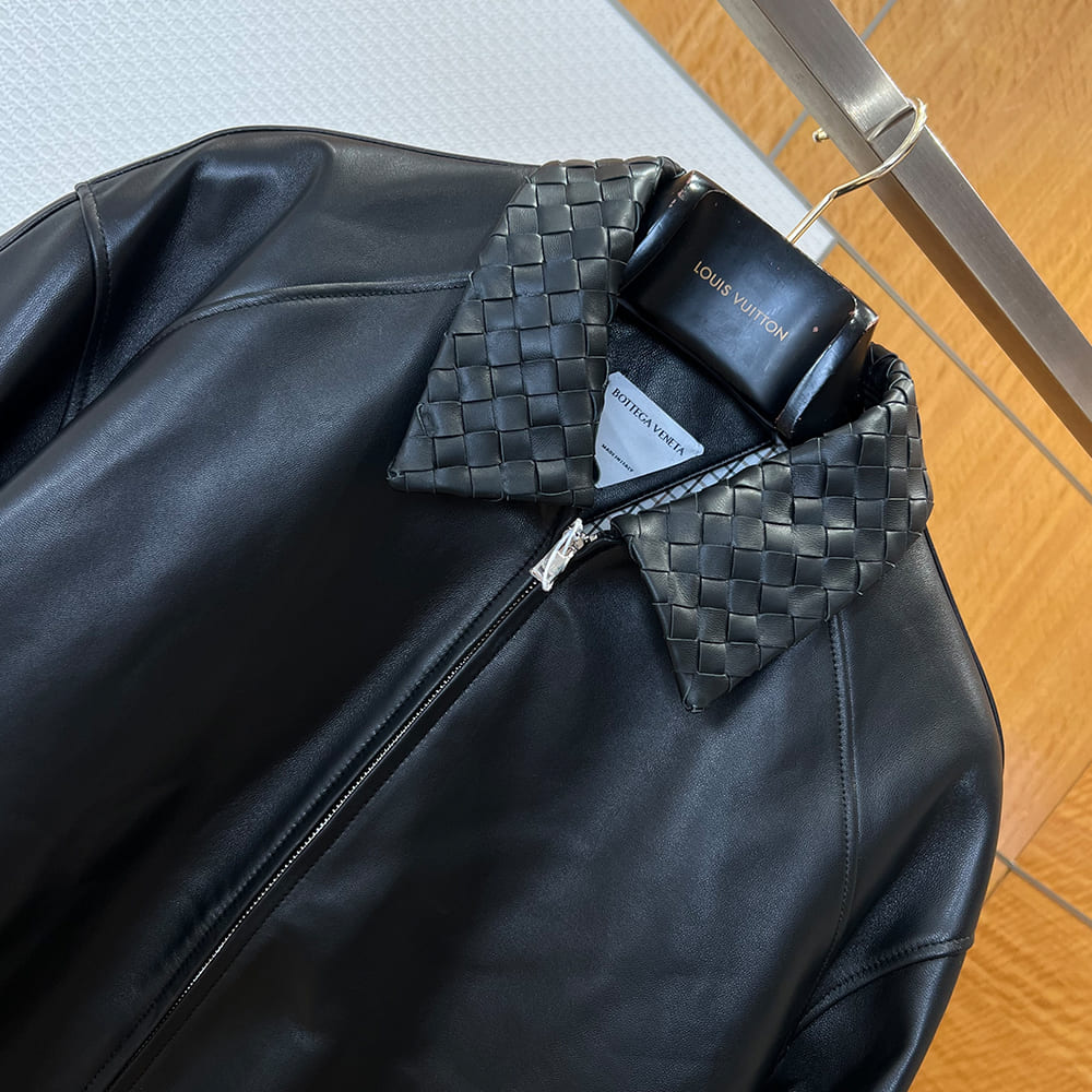 B0tt*ga Ven*ta UNISEX Genuine Leather COAT(size:48|50|52|54|56)
