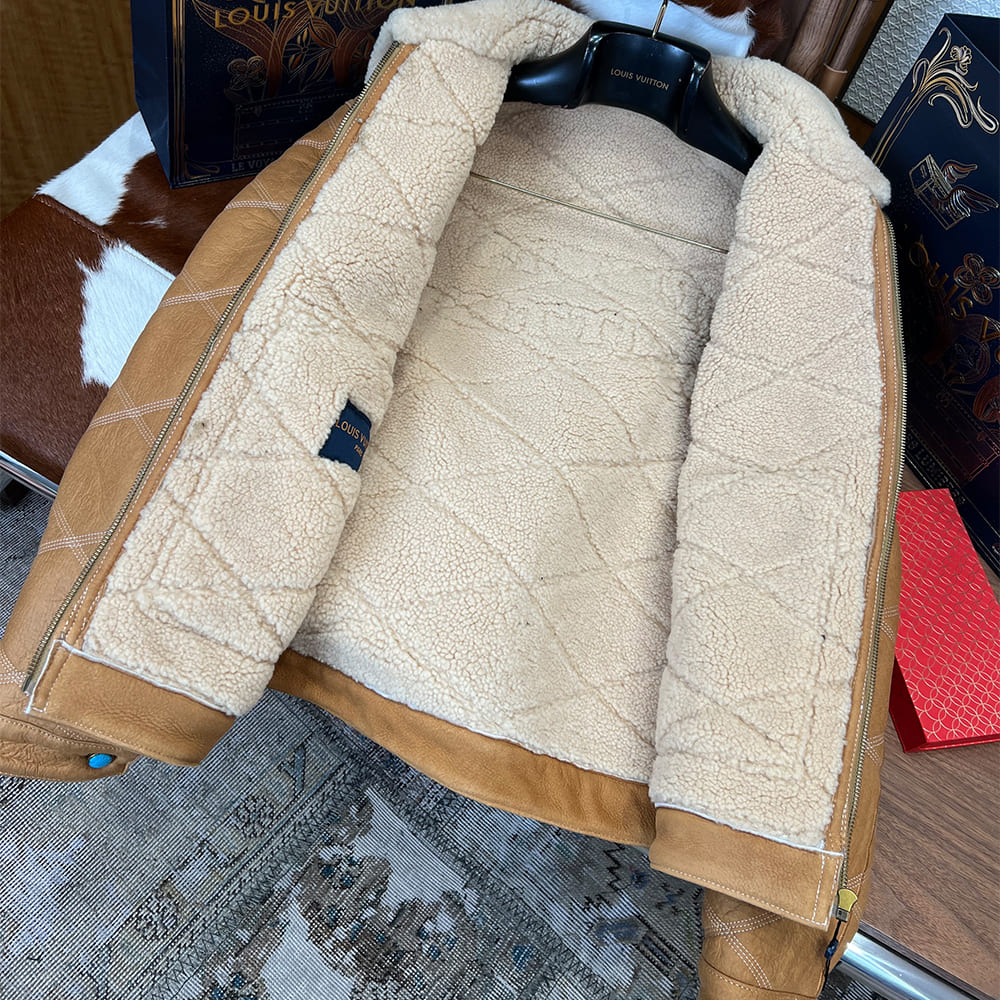 LV UNISEX Genuine Leather COAT(size:46|48|50|52|54)