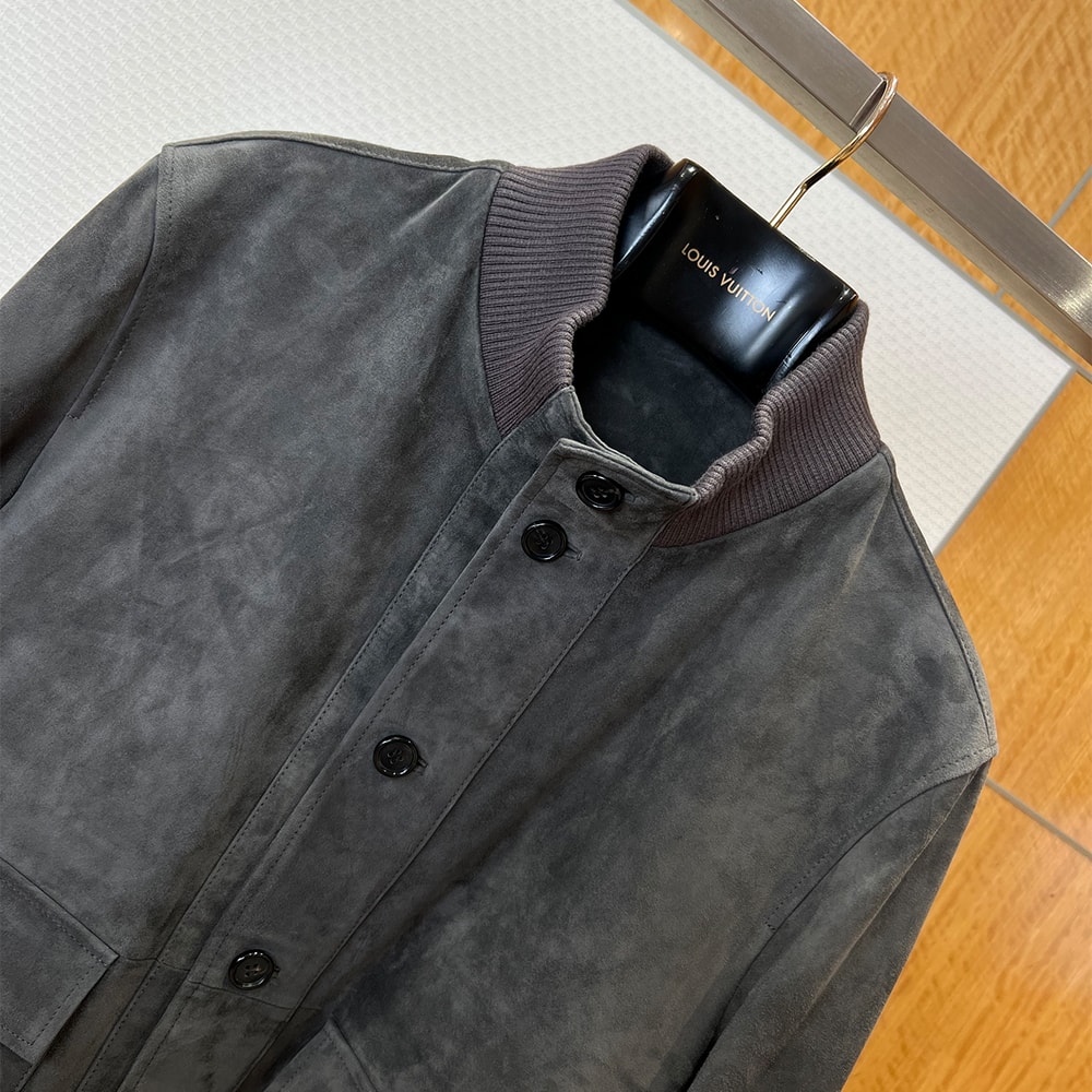 ZEGNA UNISEX Genuine Leather COAT(size:46|48|50|52|54)