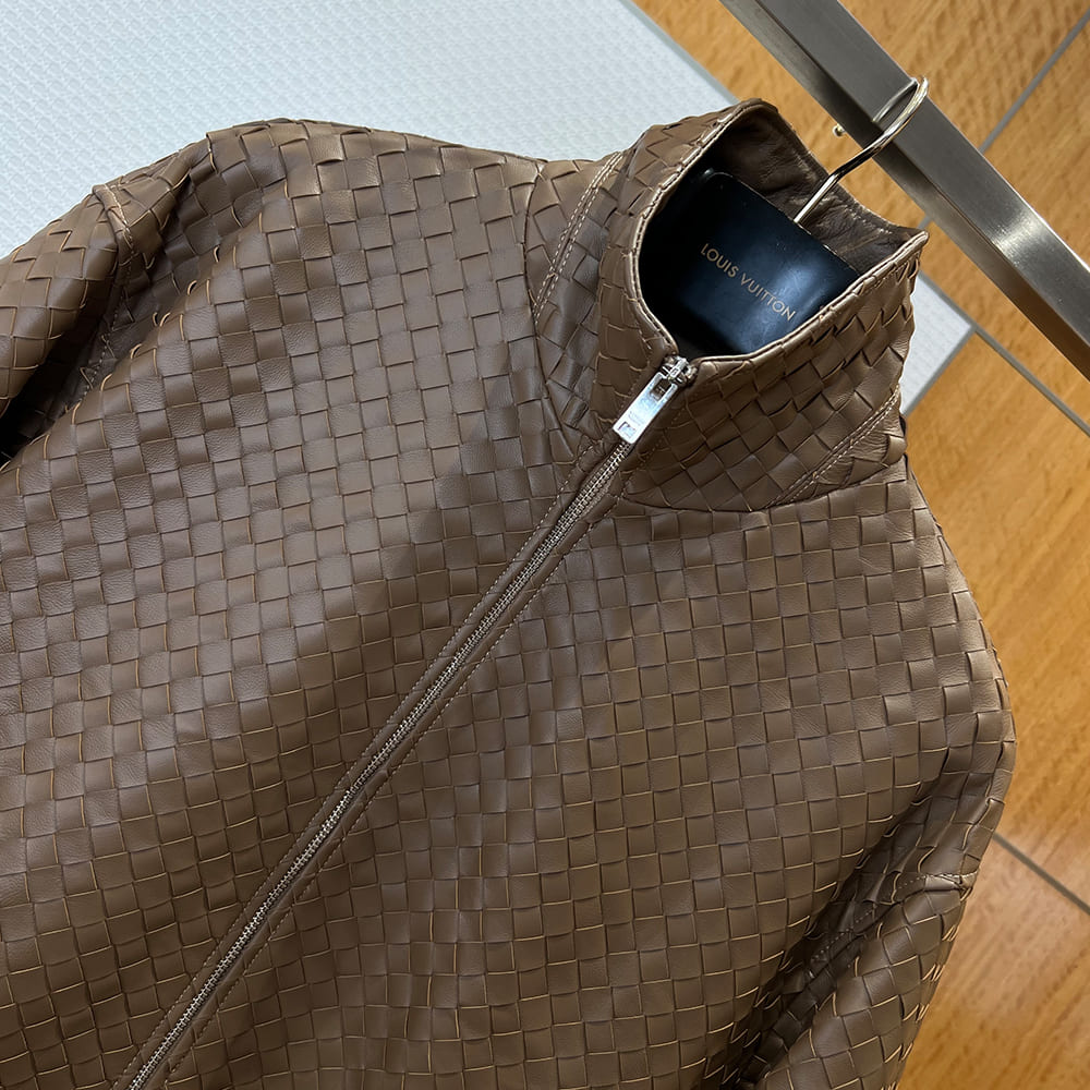 B0tt*ga Ven*ta UNISEX Genuine Leather COAT(size:48|50|52|54|56)