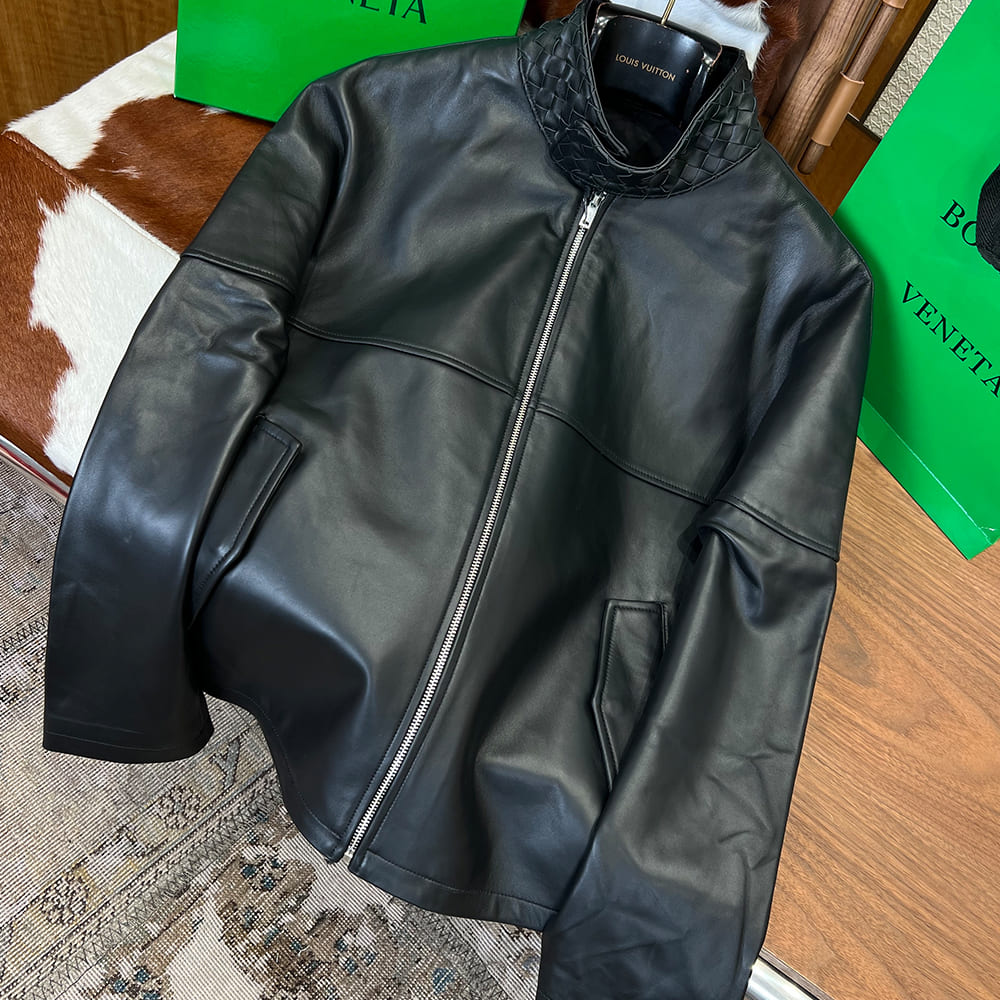 B0tt*ga Ven*ta UNISEX Genuine Leather COAT(size:S|M|L|XL)