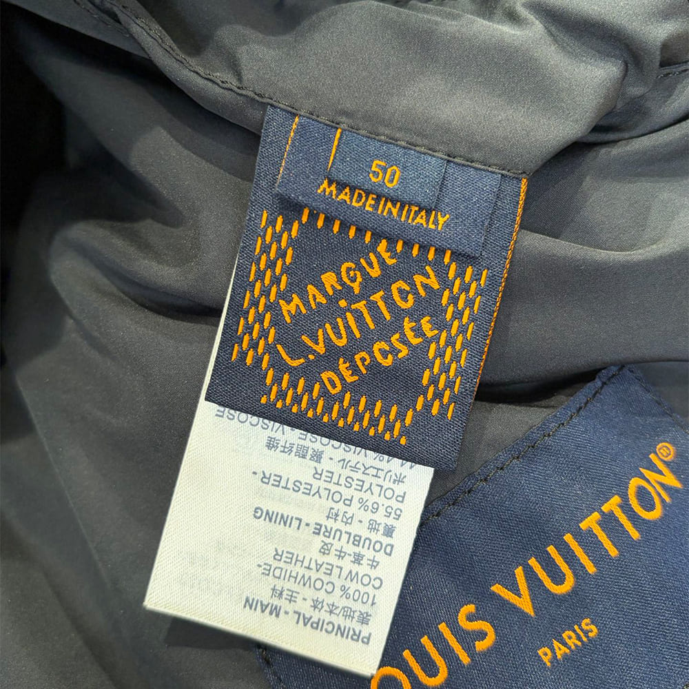 LV UNISEX Genuine Leather COAT(size:S|M|L|XL|XXL)