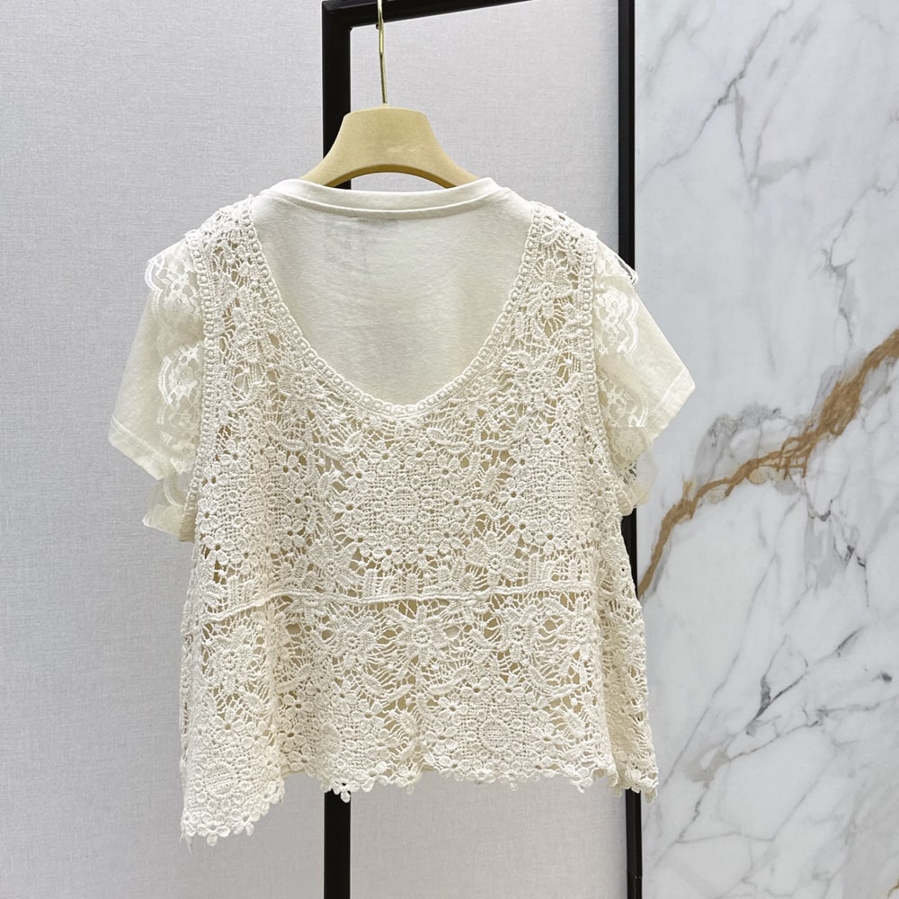 M1um1u WOMEN Detachable SHIRT(size:S|M|L)