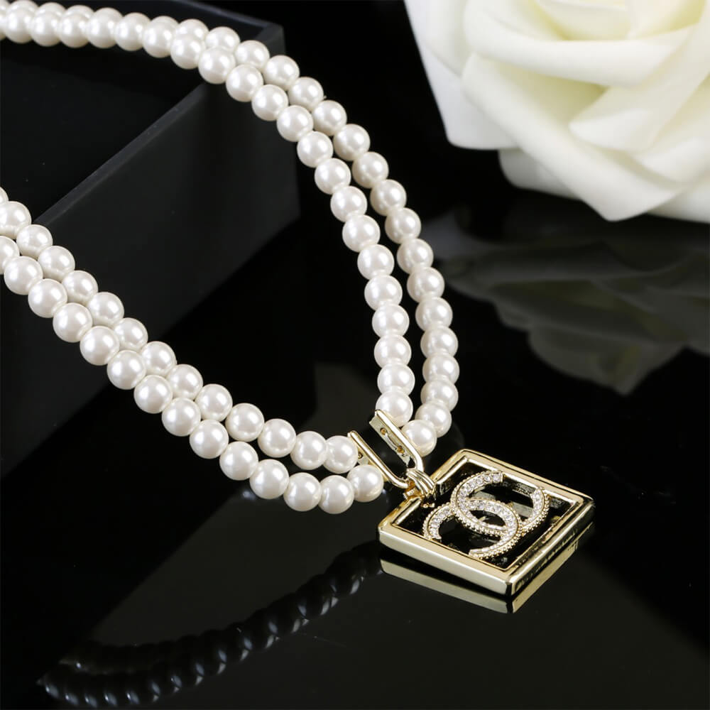 Ch**el Pearl Necklace