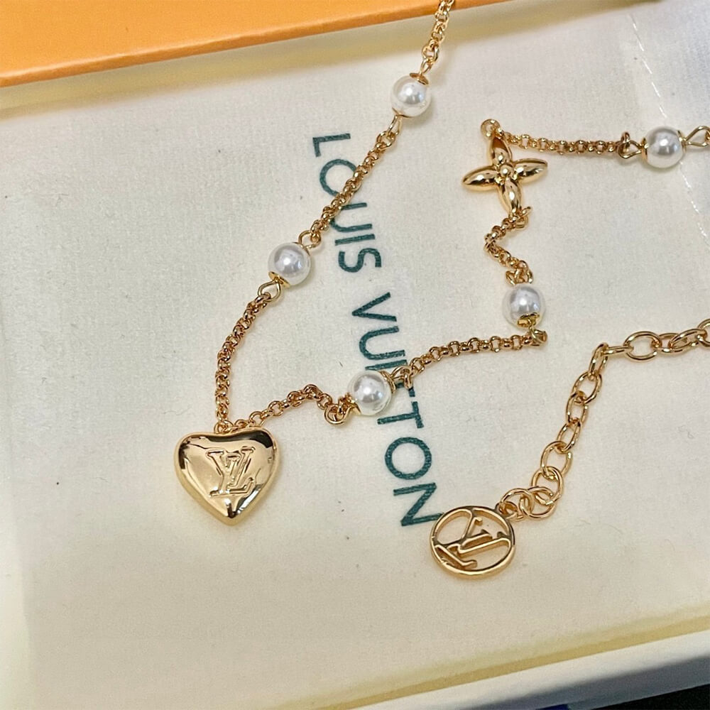 LV Pearl Necklace