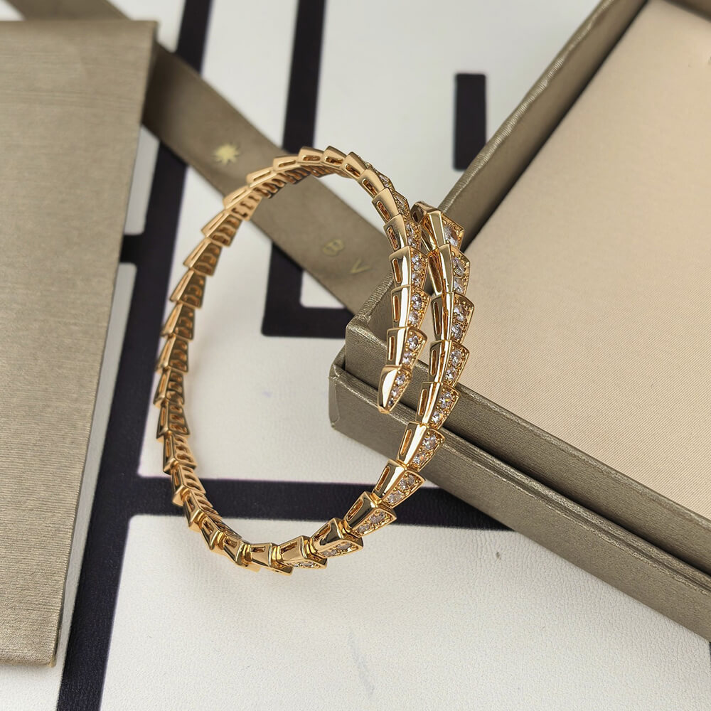 Bv1g*ai Serpenti Viper Bracelet