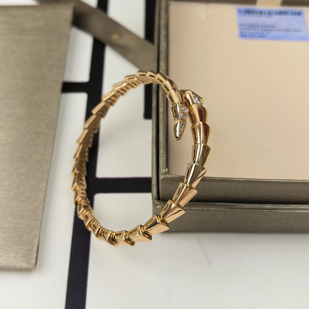 Bv1g*ai Serpenti Viper Bracelet