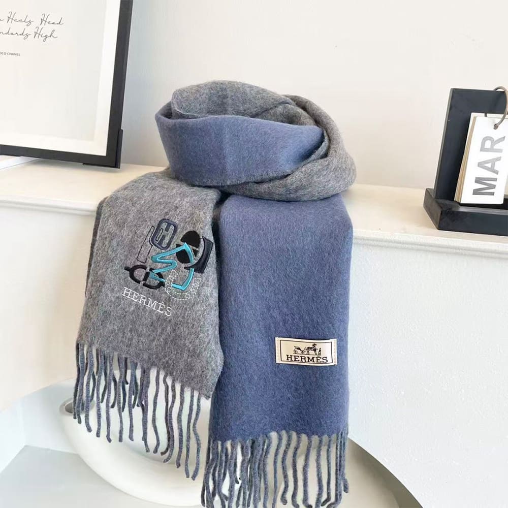 H**me5 Recto-Verso PM H Puzzle Scarf