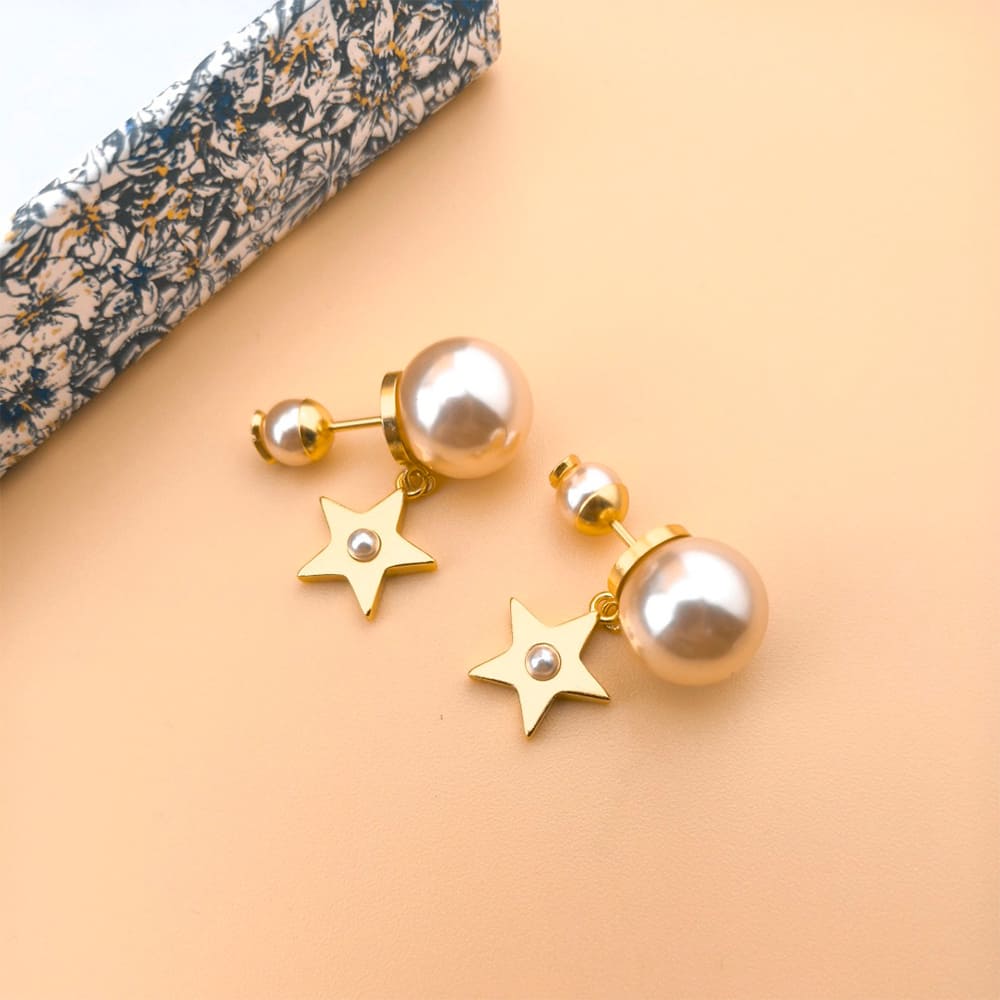 D10r Metal Earrings Women’s Pink