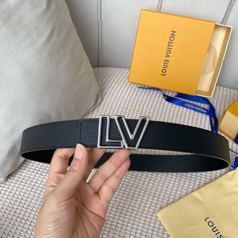 LV Monument Outline 35MM Reversible Belt
