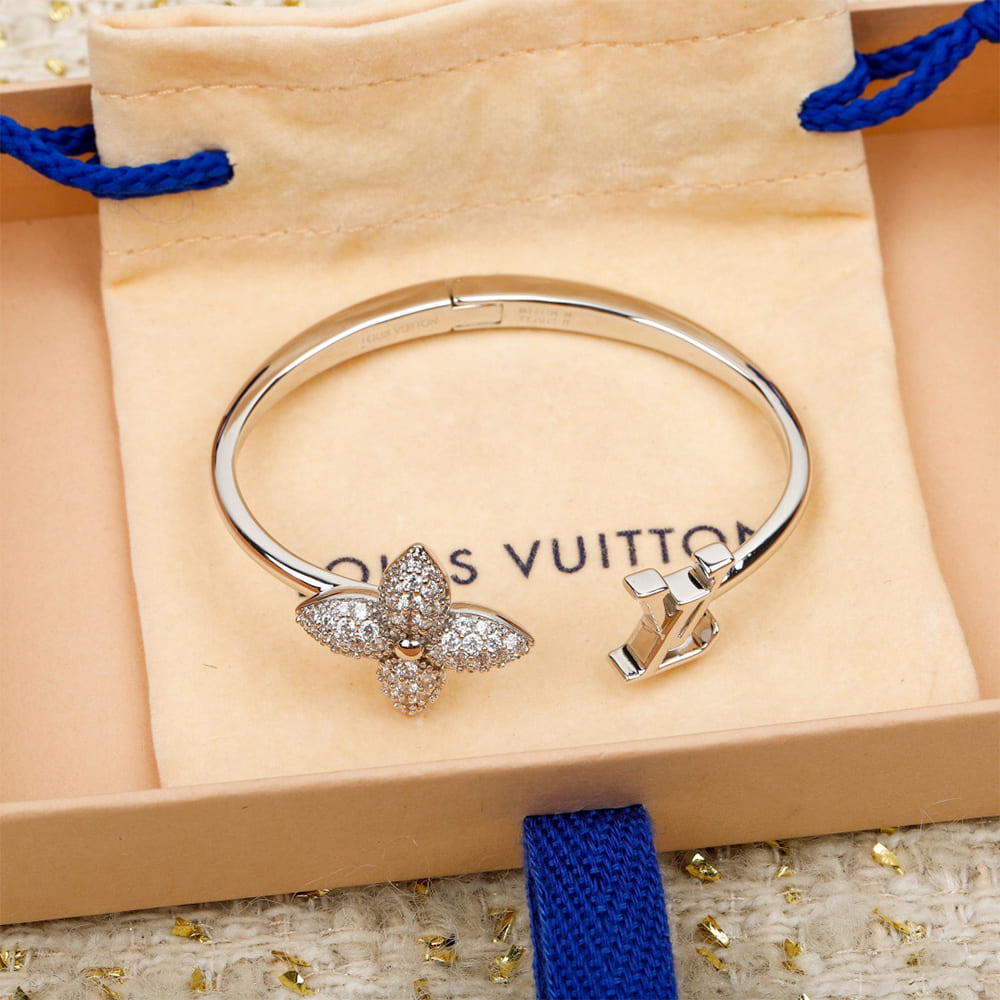 LV L0visette Signature Strass Bracelet