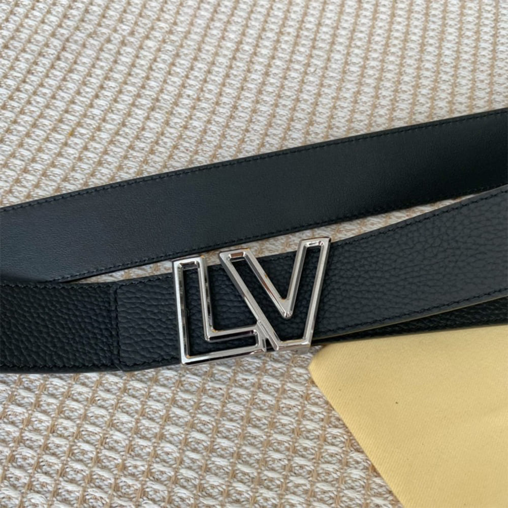 LV Monument Outline 35MM Reversible Belt