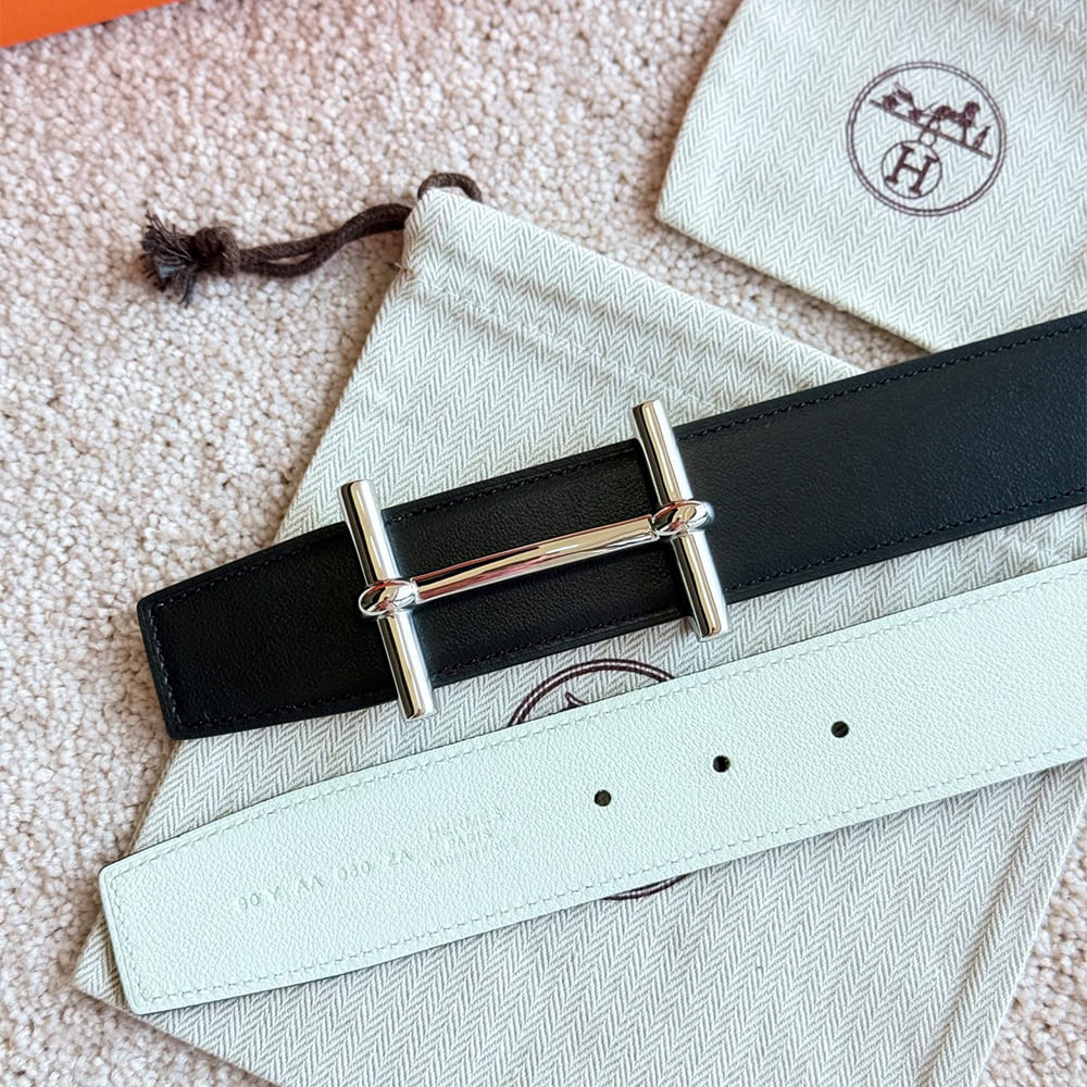 H**me5 H d’Ancre belt buckle & Reversible leather strap 38 mm