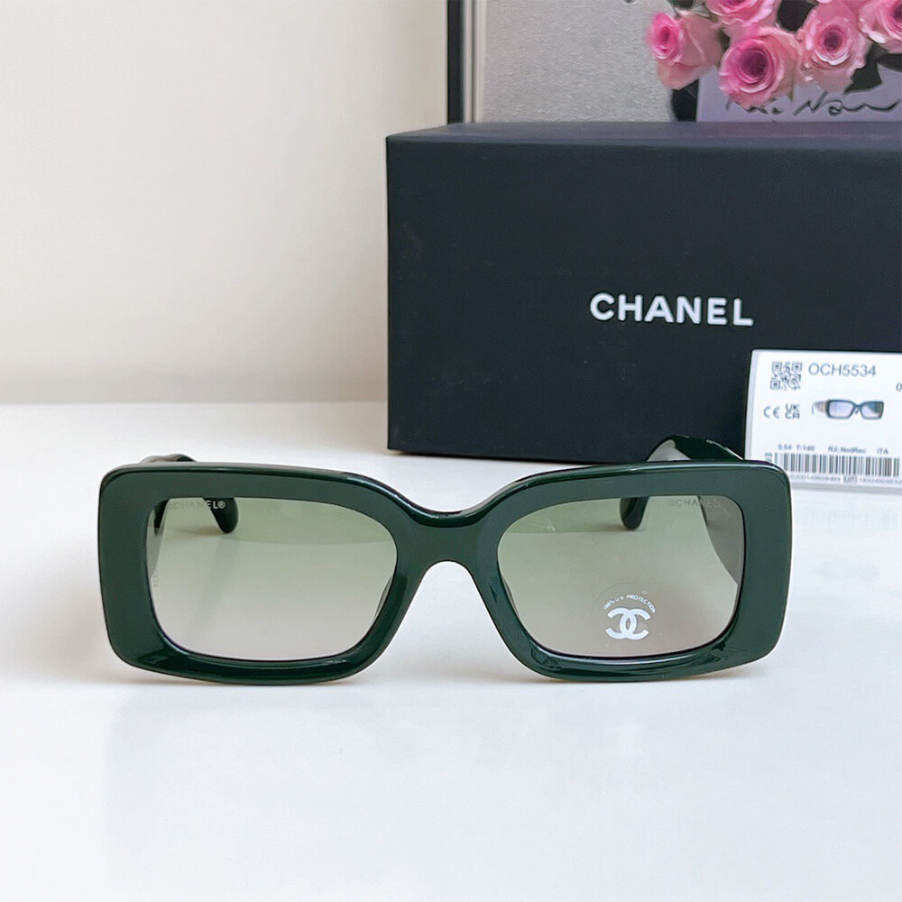 Ch**el Rectangle Sunglasses