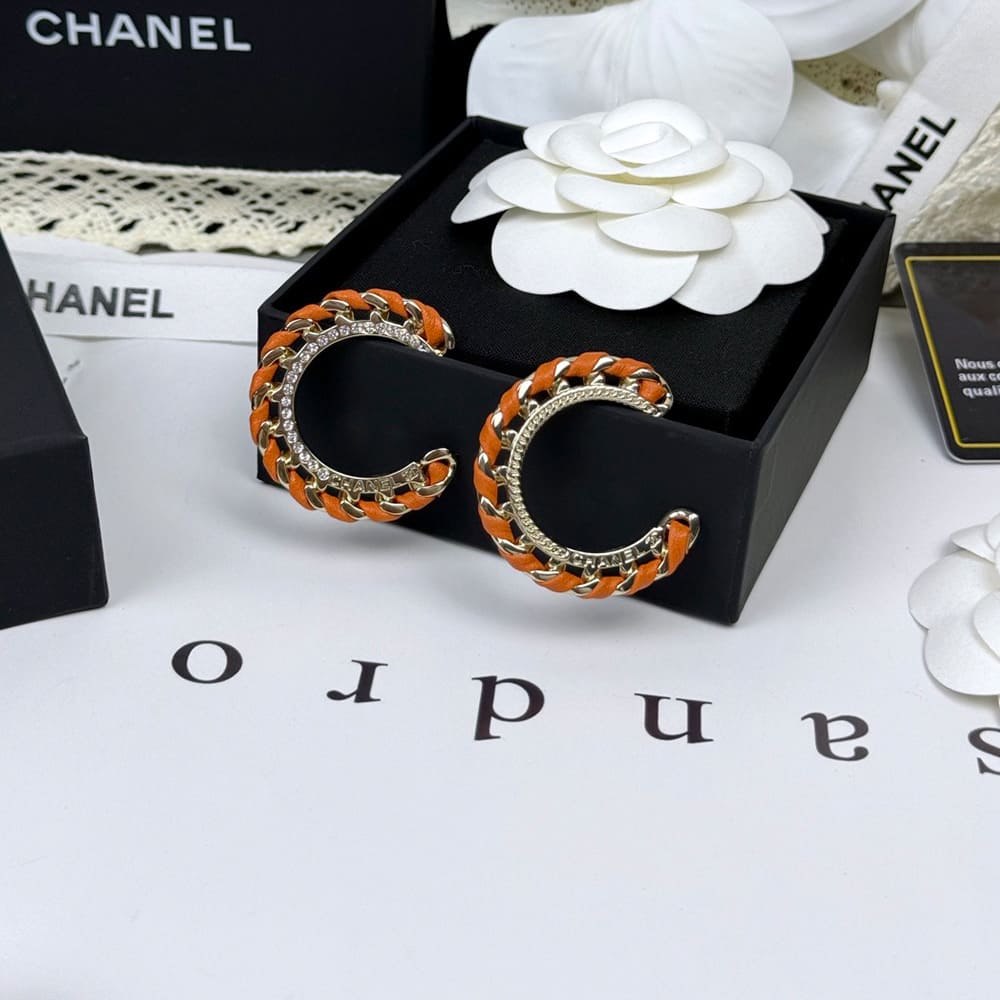 Ch**el Hoop Earrings