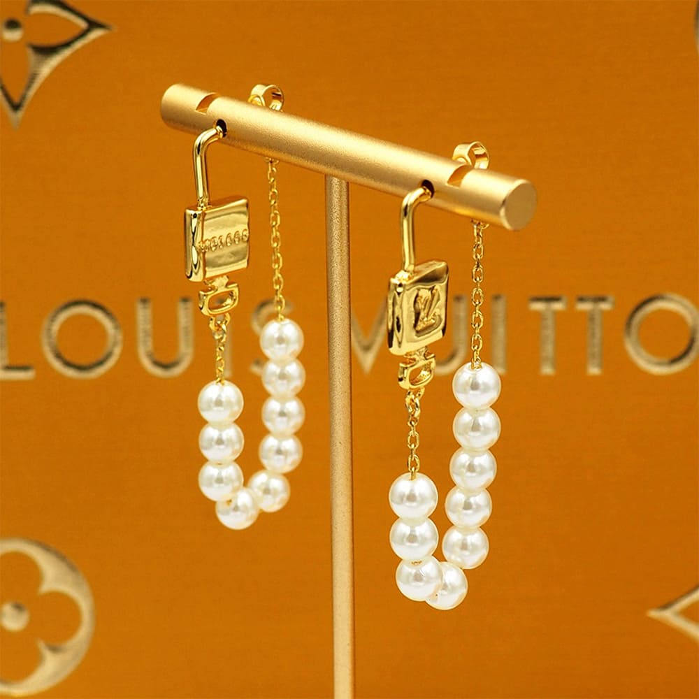LV Pearlock Earrings