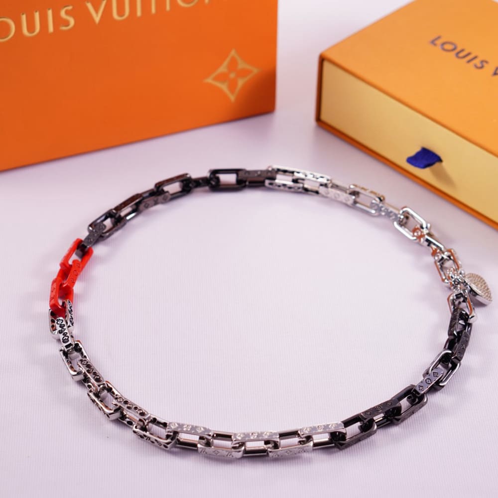 LV x YK MONOGRAM CHAIN necklace