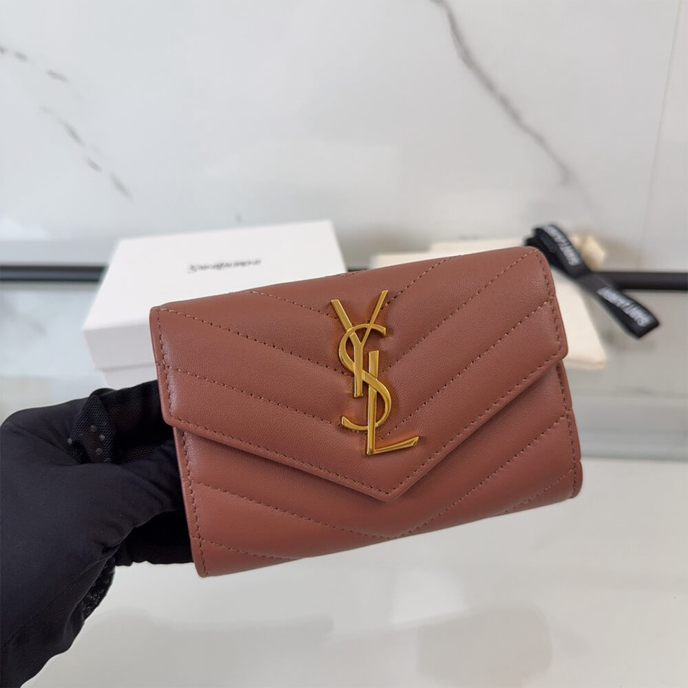 CASSANDRE wallet in lambskin(HIGH-END GRADE)