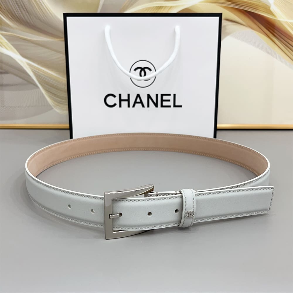Ch**el Leather belt 30 mm