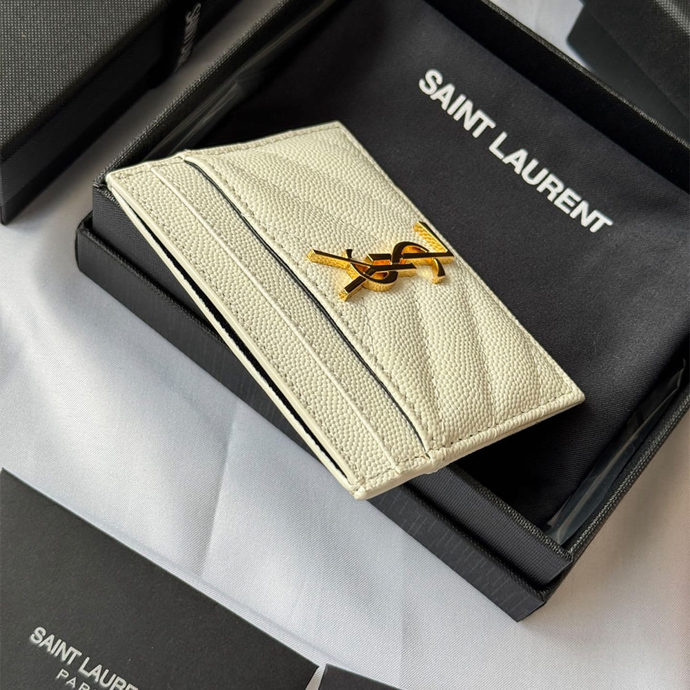 CASSANDRE MATELASS?? card case in grain de poudre leather(HIGH-END GRADE)