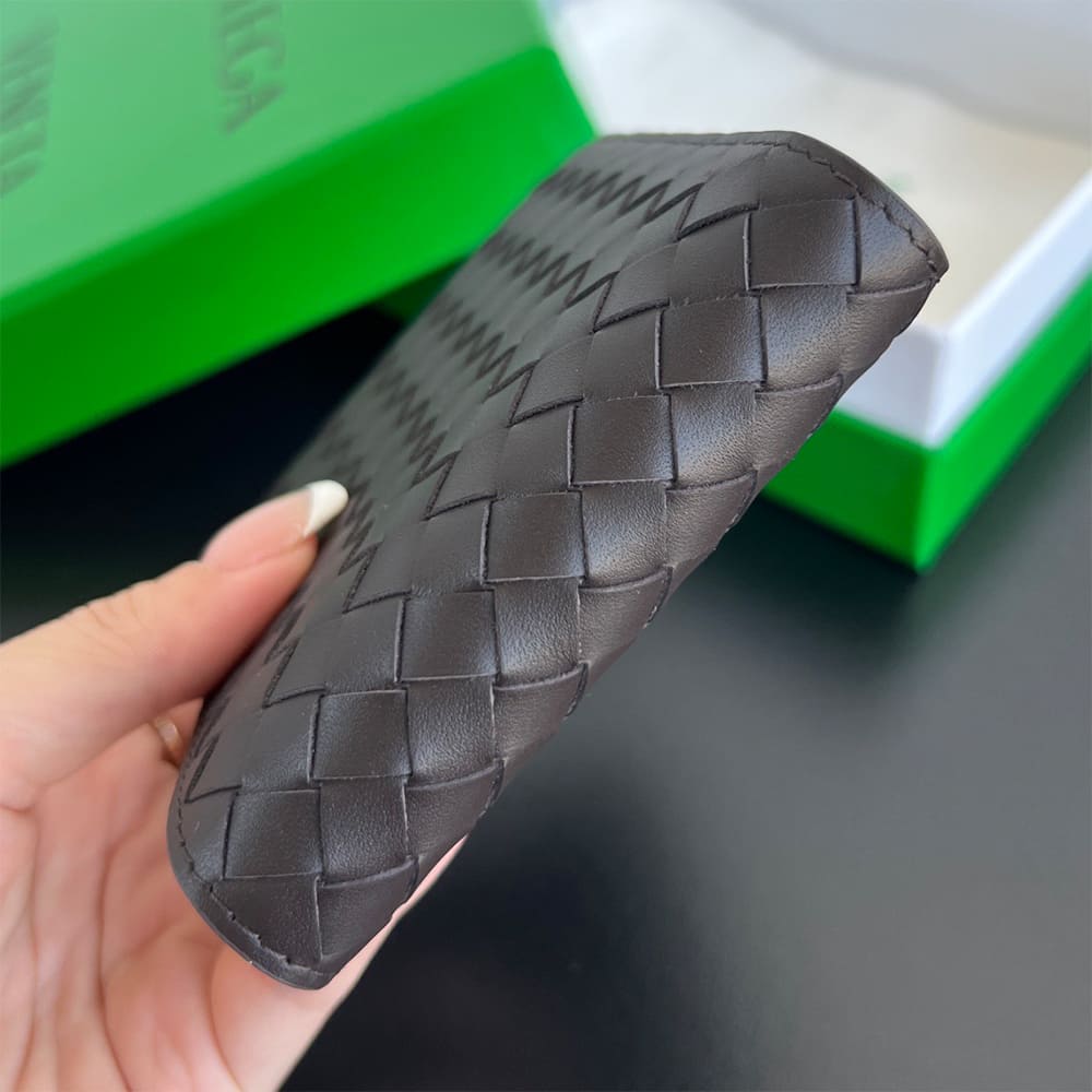 Intrecciato Piccolo Bi-Fold Wallet(HIGH-END GRADE)