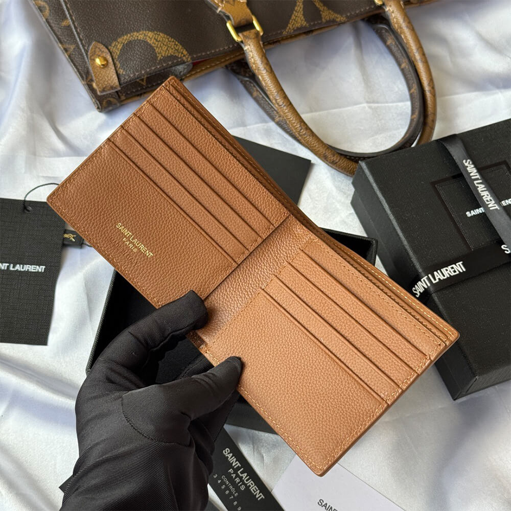 TINY CASSANDRE EAST/WEST WALLET IN GRAINED LEATHER(HIGH-END GRADE)