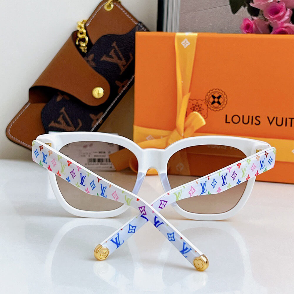 LV x TM My Monogram Multicolor Square Sunglasses