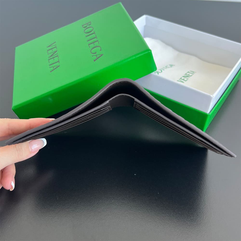 Intrecciato Piccolo Bi-Fold Wallet(HIGH-END GRADE)