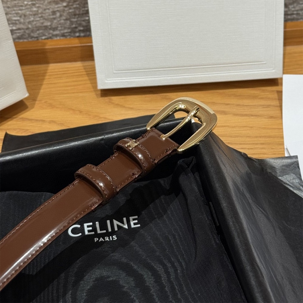 ce1i*e u1u1enne belt 25mm in taurillon leather