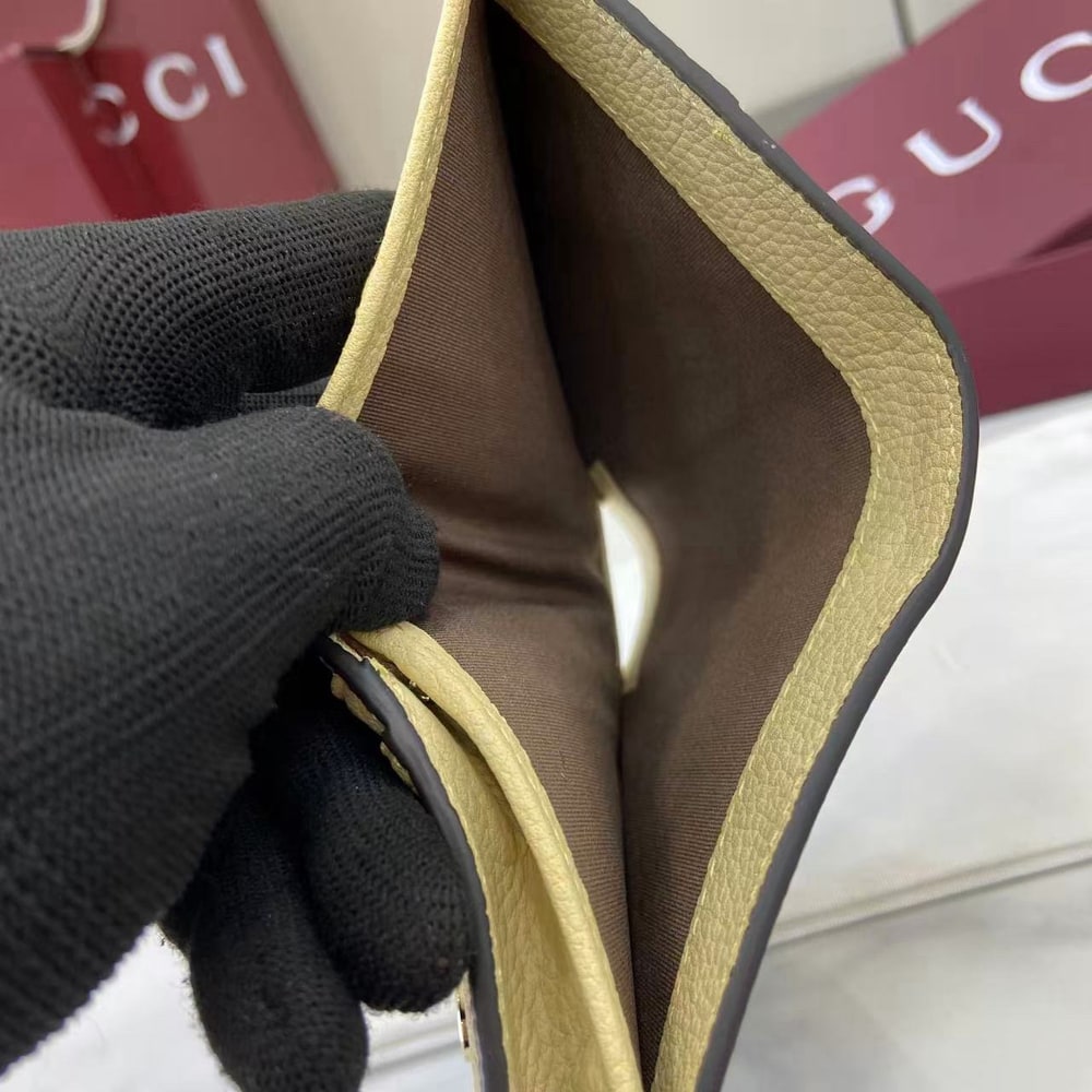 Gvc*1 Bi-color GG Marmont small wallet(HIGH-END GRADE)
