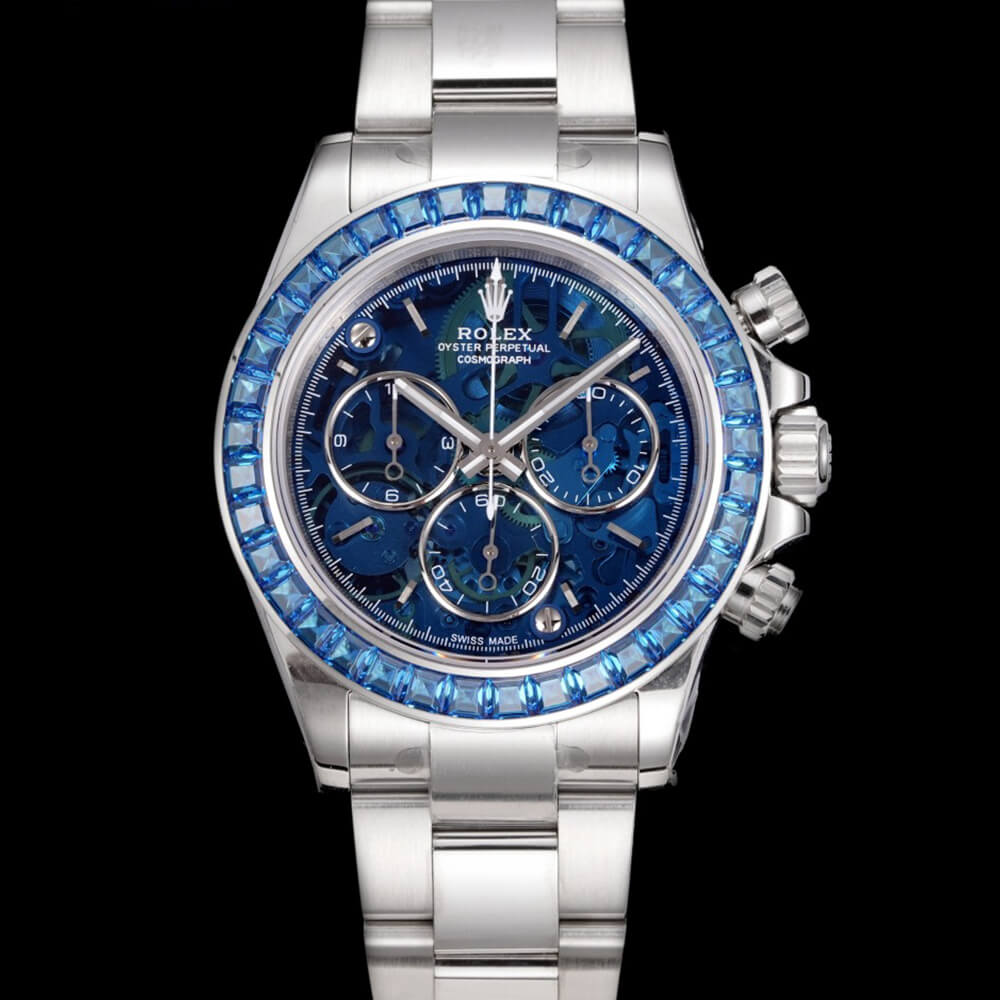 R01ex Diw Daytona skeleton dial