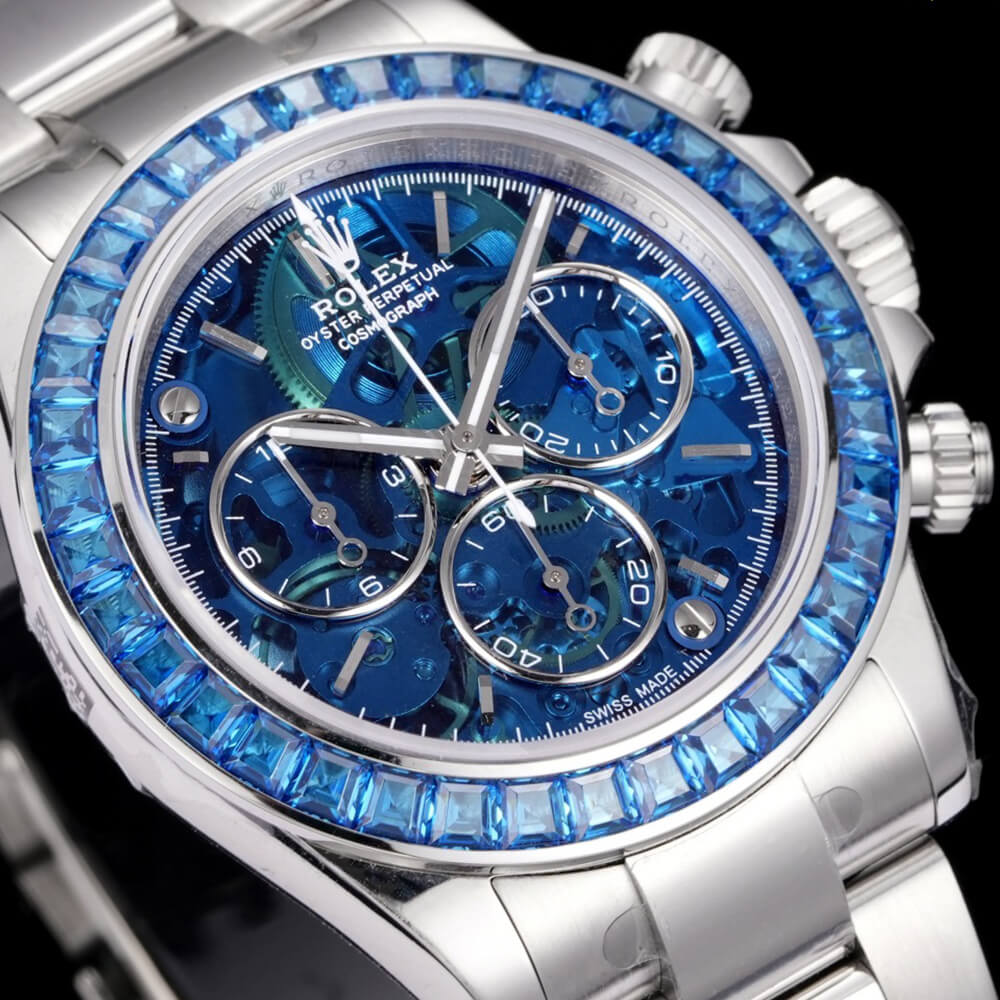 R01ex Diw Daytona skeleton dial