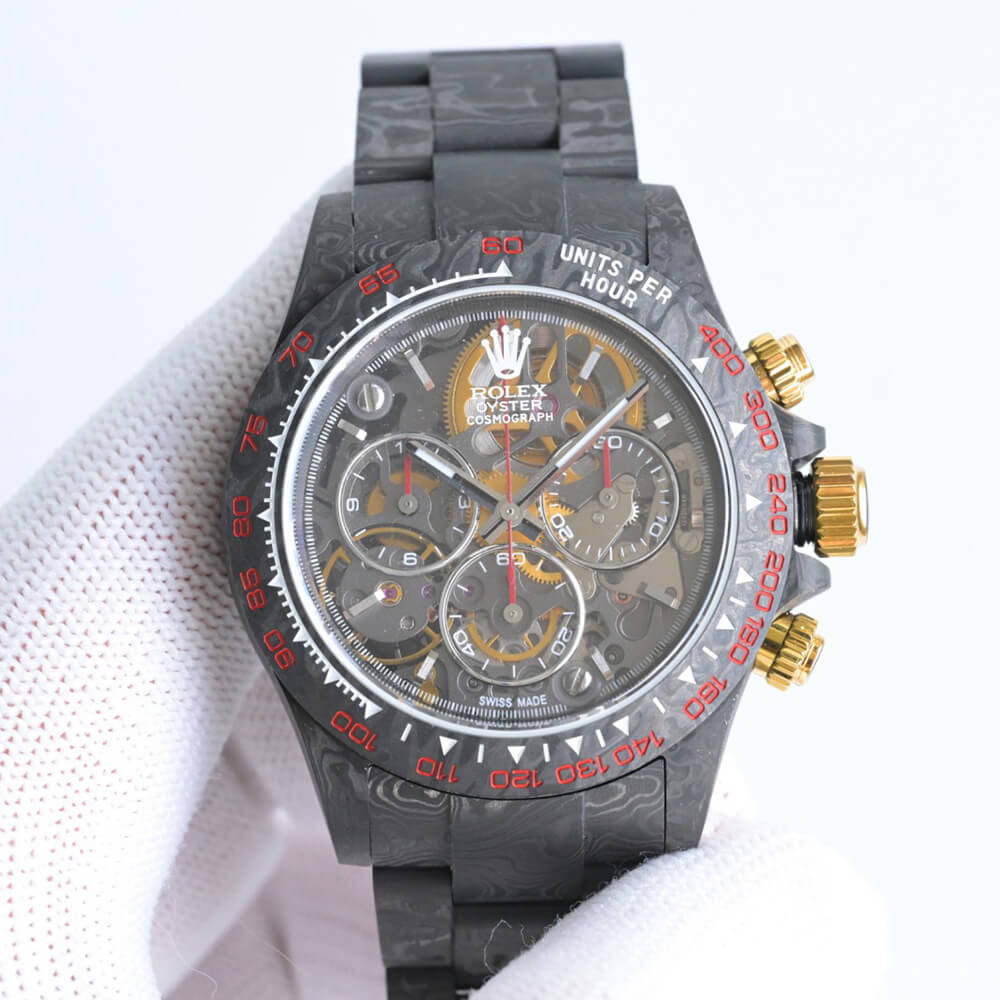 R01ex Diw Daytona skeleton dial