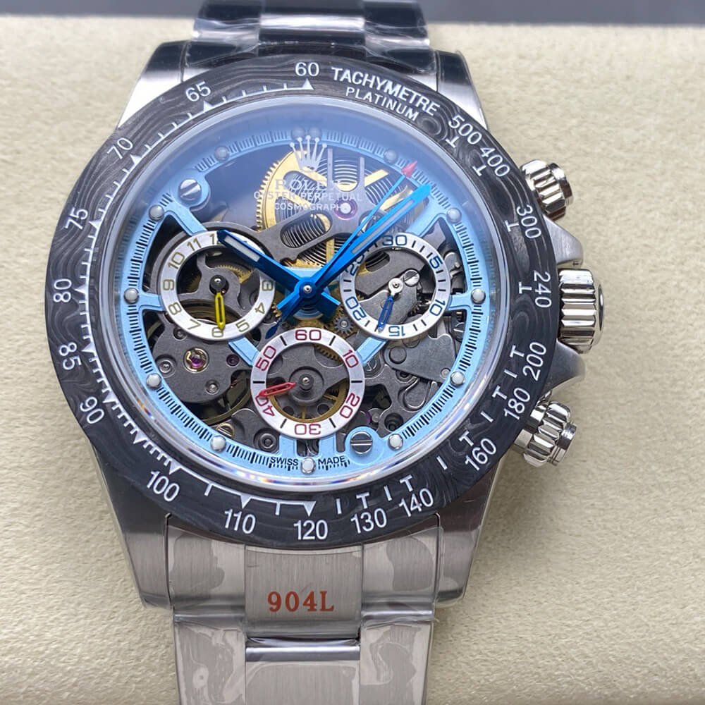 R01ex Diw Daytona skeleton dial