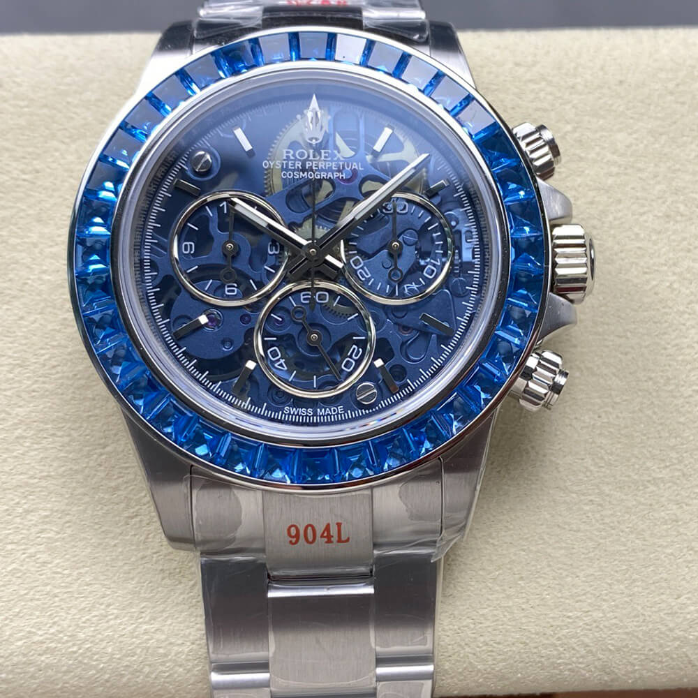R01ex Diw Daytona skeleton dial